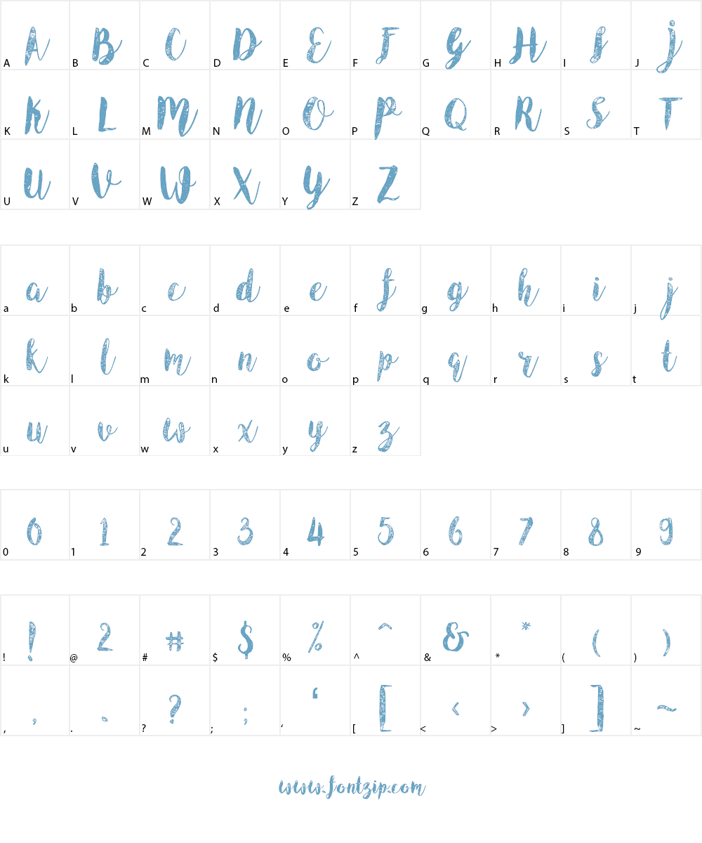 Angeline Vintage Font Character